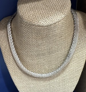 Bellissima Collana Tiffany & Co Maglia Argento Sterling Somerset 16” 🩵82 3 Grammi
