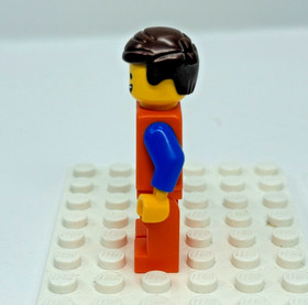 LEGO Movie 2015 Minifigure Emmet 2-Sided Head Lopsided Sad / Happy tlm096 70818