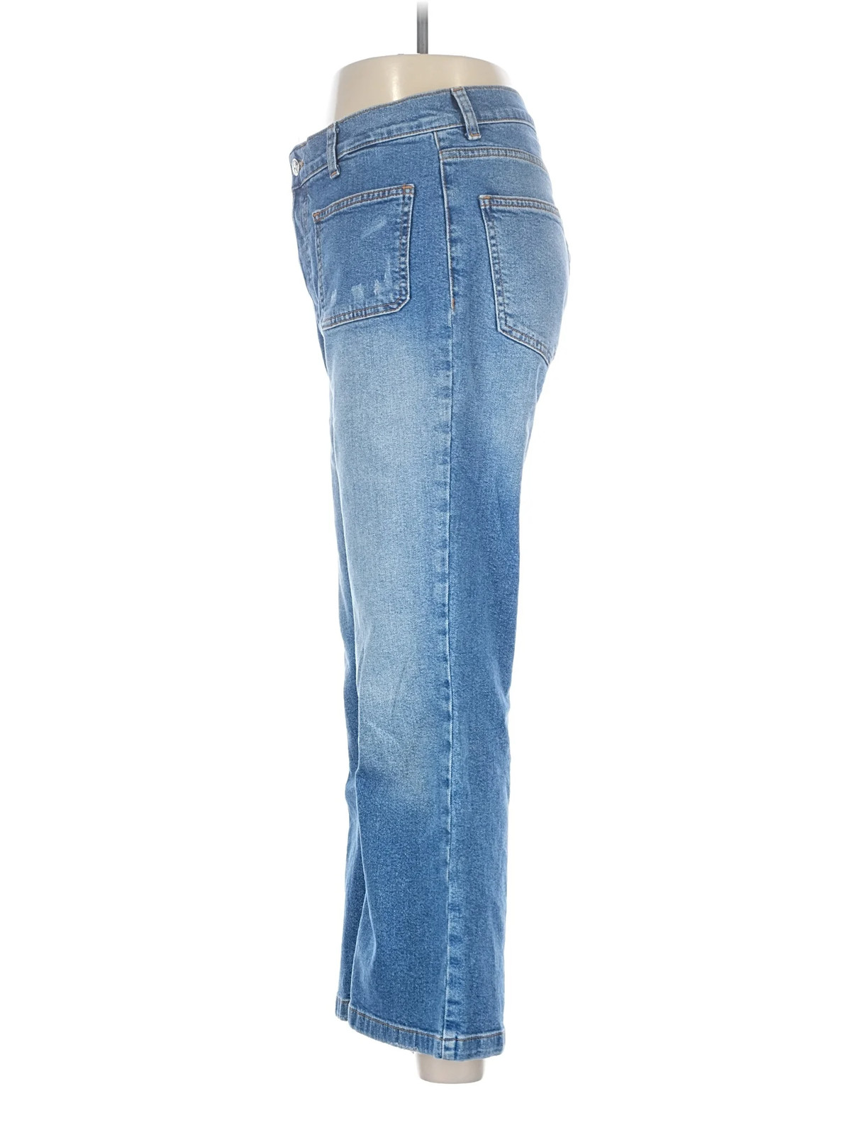 Forever 21 Women Blue Jeans 28W - image 4