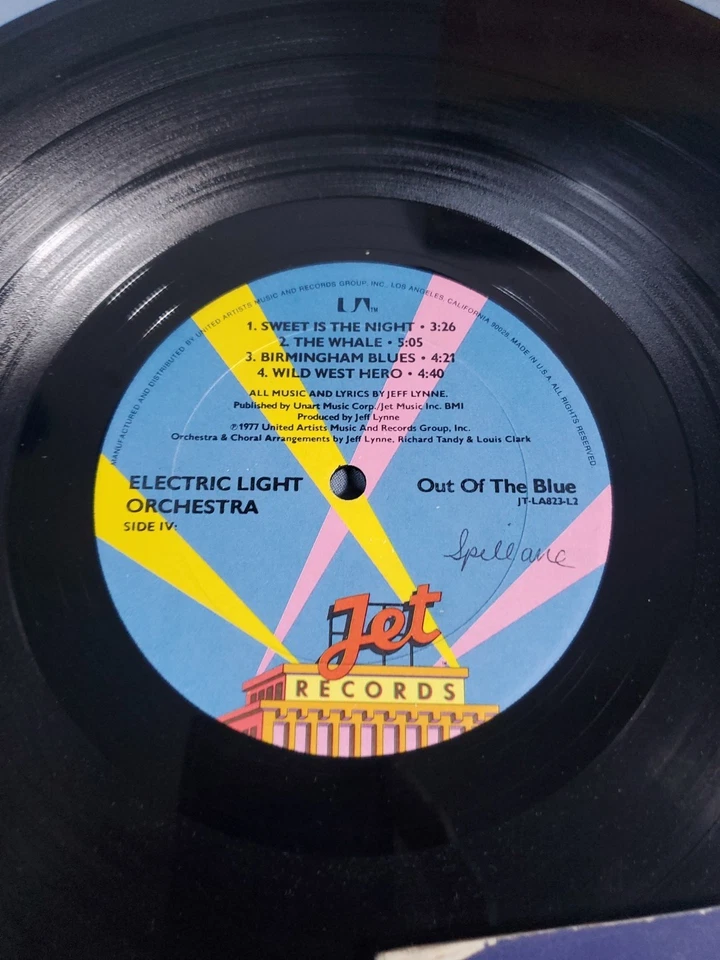 Electric Light Orchestra Out Of The Blue 1 Vinyl LP 1977 - Image 4 of 4