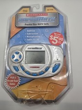 Scholastic Rapid Math Handheld Addition Subtraction Multiplication  5 Games