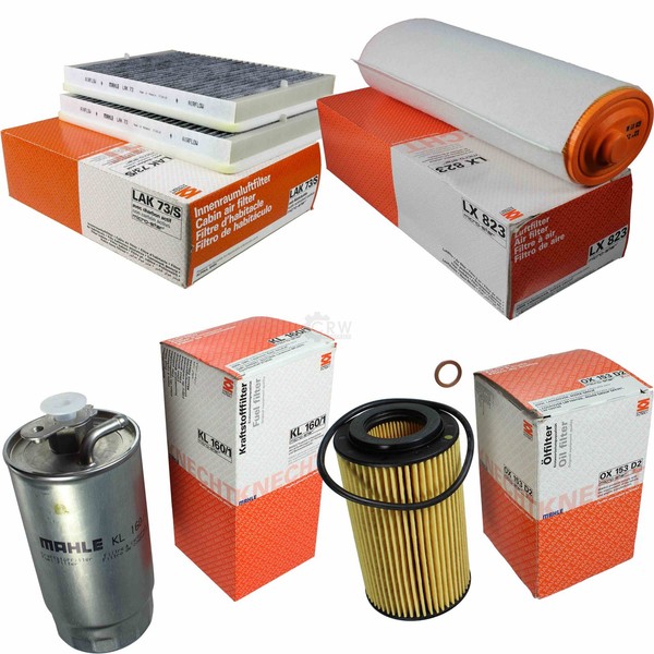 Mahle Kraftstofffilter Kl 160/1 Innenraum Lak 73/S Luft Lx 823 ÖLfilter Ox 153D2-image