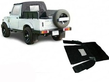 Half Soft Top Roof Black For Suzuki Sj413 Sj410 Samurai Maruti Gypsy King Half Soft Top Roof Black For Suzuki Sj413 Sj410 Samurai Maruti Gypsy King