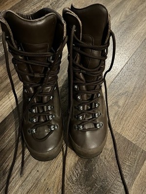 BRITISH ARMY ISSUE HERREN KAMPF KALTES NASSES WETTER STIEFEL GRÖSSE 8W WEITE PASSFORM