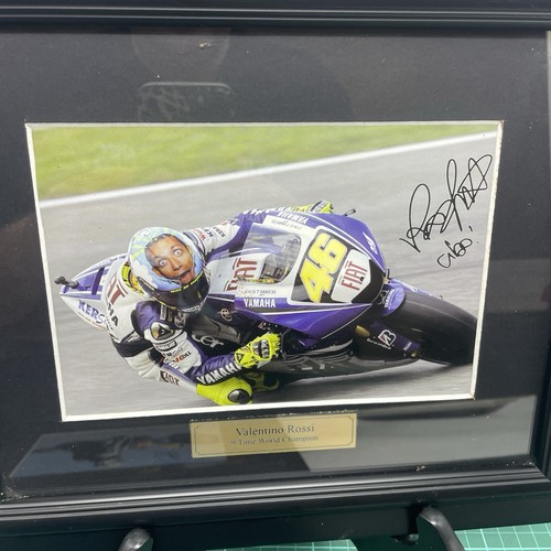 Valentino Rossi & Chad Reed Reproduction Signatures Signed Prints - Bild 12 von 18