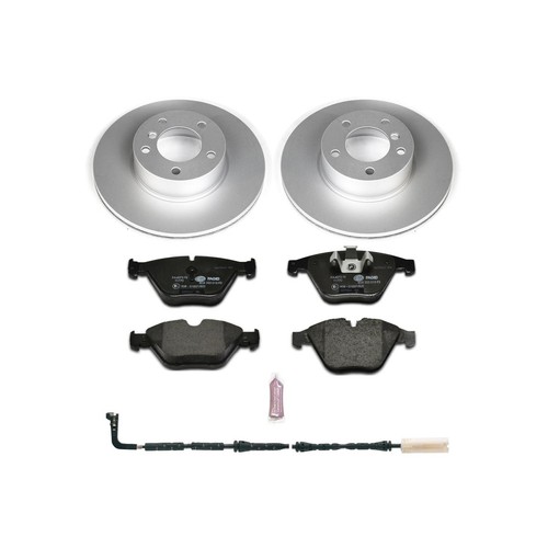 Powerstop ESK4677 Brake Disc and Pad Kits 2-Wheel Set Front for 328 Coupe 328i - Picture 2 of 2