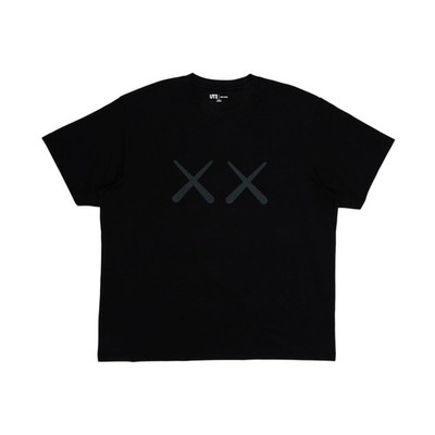 NEW Uniqlo KAWS Andy Warhol UT Graphic T Shirt Black Size XL