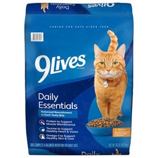 9Lives Daily Essentials Dry Cat Food - 20 lb Bag - Adult Cat Nutrition