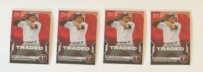 4 2022 TOPPS NOW #ST-1 Gary Sanchez Yankees Traded To Twins
