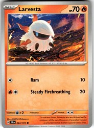 Larvesta 024/191 Surging Sparks Common