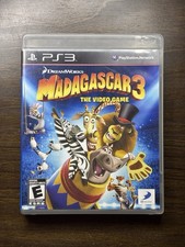 PS3 Madagascar 3 The Video Game w/Manual