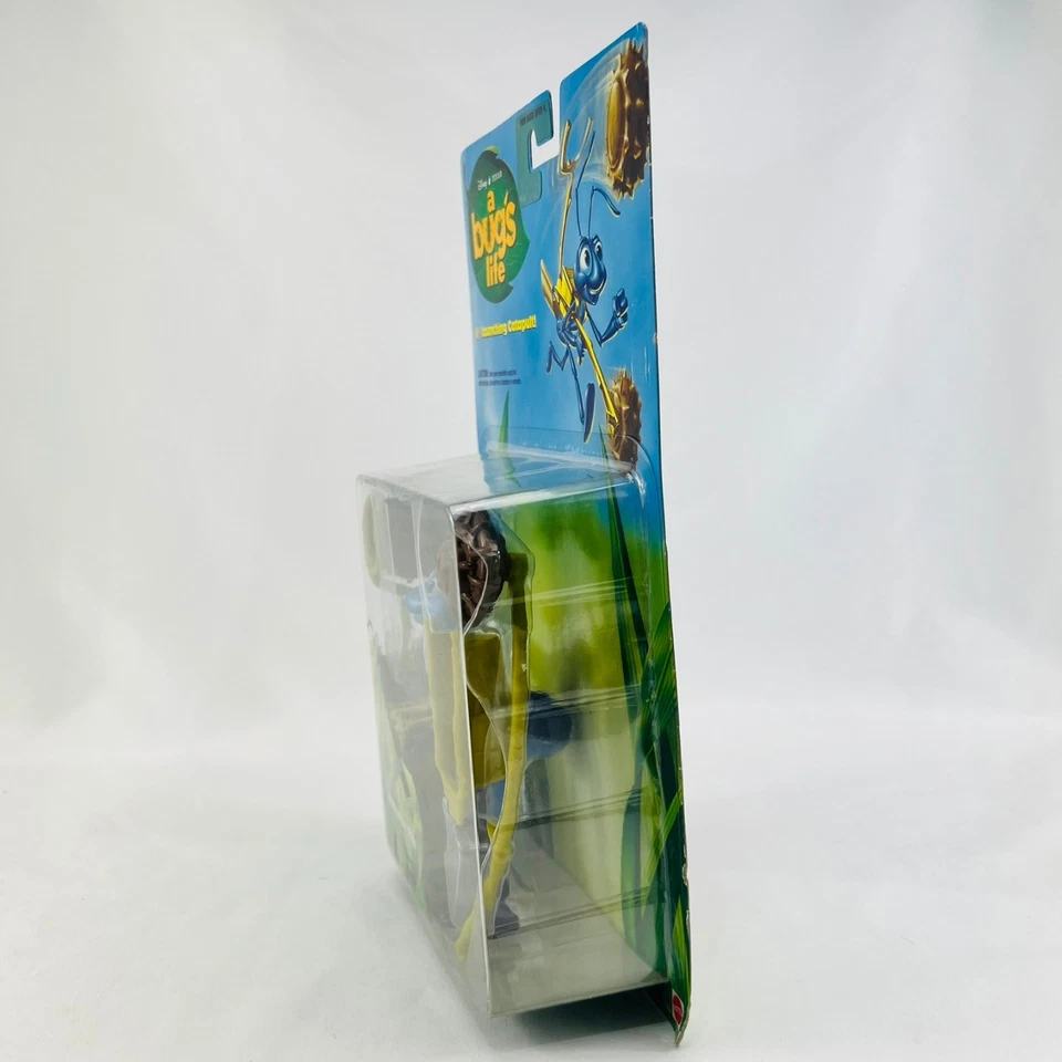 Mattel A Bugs Life Inventor Flik 1998 sellado de fábrica Pixar Disney sin usar, en caja vintage Foto 4 de 4