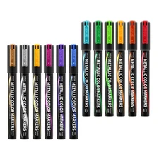 DSPIAE: Super Metallic Markers - Paint Marker-MKA : MKS - Singles 12 Colors