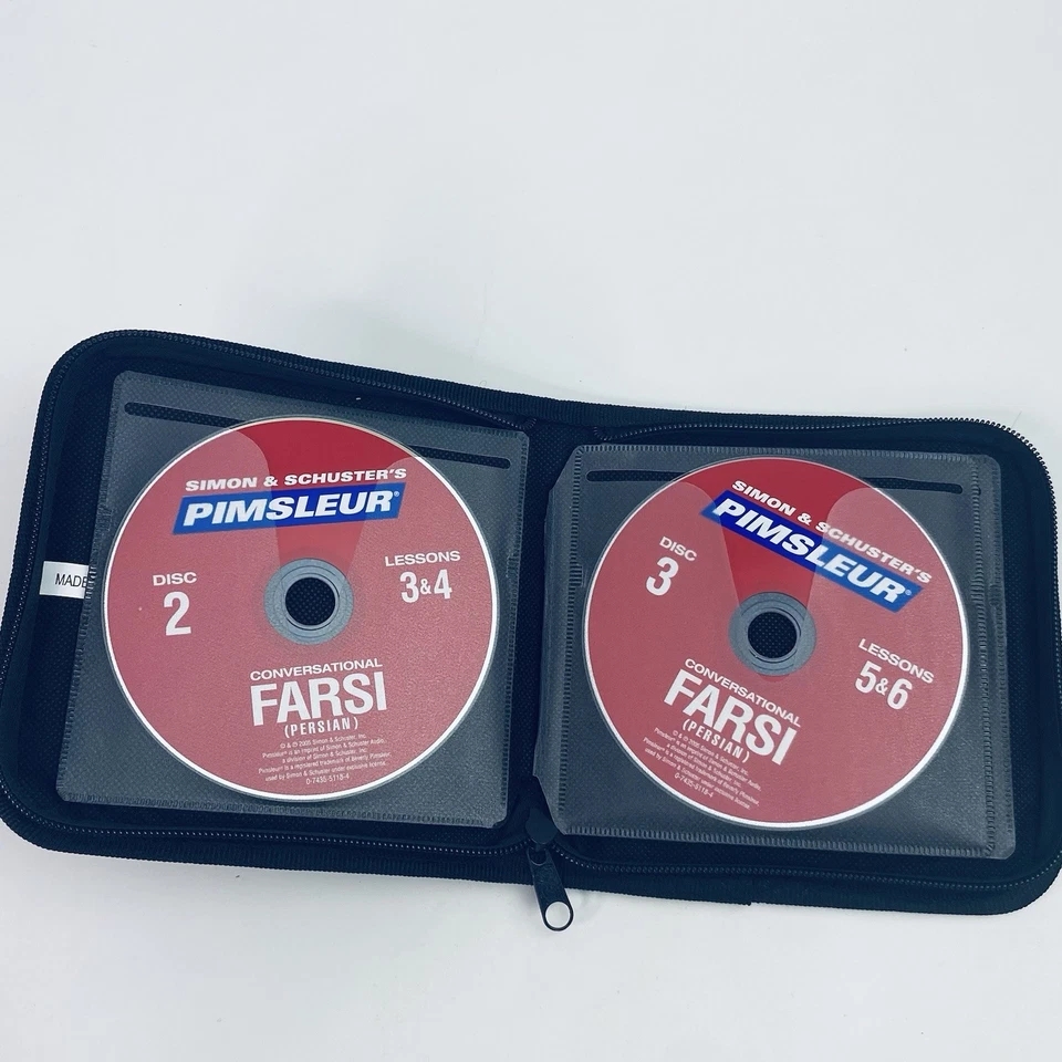 Simon & Schusters Pimsleur: Conversational Farsi (Persian) 8 CD Set 16 Lessons - Image 3 of 4