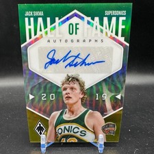Jack Sikma Auto HOF 2023-24 Panini Phoenix Hall of Fame Autographs #HFA-JKS
