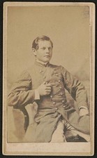 Photo:Unidentified soldier in Confederate uniform,Civil War 2