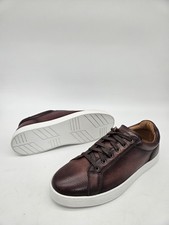 Zapatillas bajas de piel de ciervo marrón MAGNANNI Leve para hombre 8,5