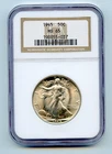 1945 Walking Liberty Silver Half Dollar 50c NGC MS65