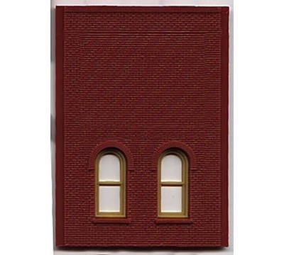 DESIGN PRESERVATION MODELS HO DPM 2 Story/2 Arch Window Wall (4) (US IMPORT)