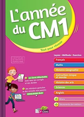L'ANNEE DU CM1 - TOUT POUR REUSSIR, Collectif