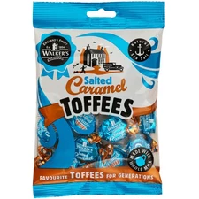 Walkers Nonsuch Salted Caramel Toffees Bag 5.29 Oz 150g - British Chewy Butte...