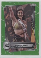 2025 Topps Chrome WWE Green Refractor /99 Arianna Grace #52 17tg
