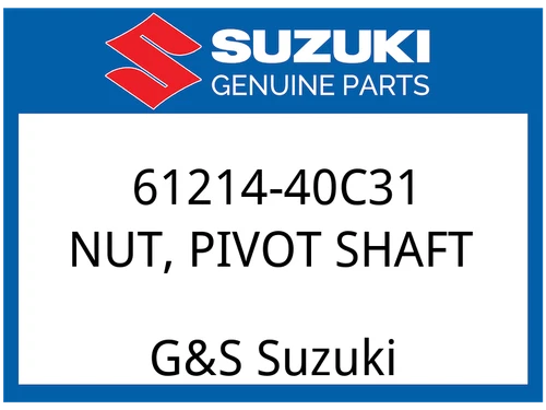 NUT, PIVOT SHAFT