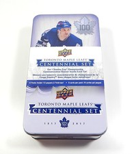 2017-18 Upper Deck Toronto Maple Leafs Centennial Hockey Set (1-100) In Tin