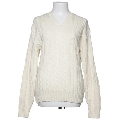 Jantzen, Pullover, Größe: L, Weiß, Zopfstrick, Damen #RDJ