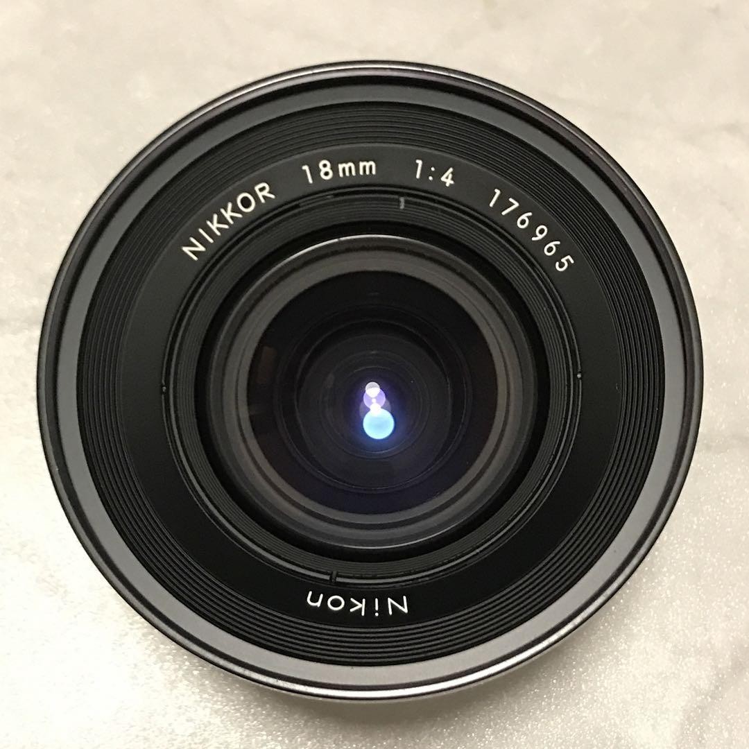 ニコン NIKON Ai NIKKOR 18mm F4 Nikon Ai Nikkor 18mm f/4 MF Wide-Angle Lens F Mount Near