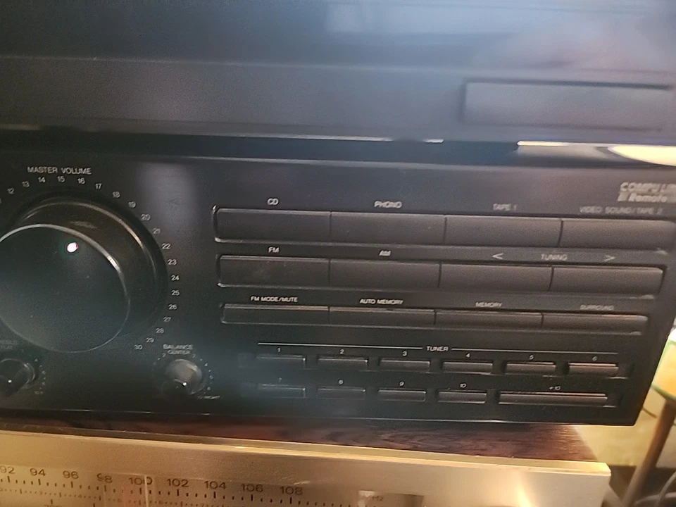 JVC RX-212 Receiver HiFi Stereo Vintage Phono 2 Channel Home Theater Audio Tuner - Image 2 of 4