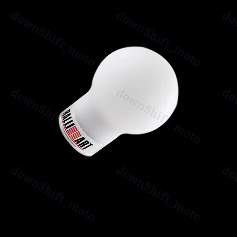 Белый переключатель передач в стиле Ralliart Club для Mitsubishi Lancer EVO GTO - Изображение 4 из 4