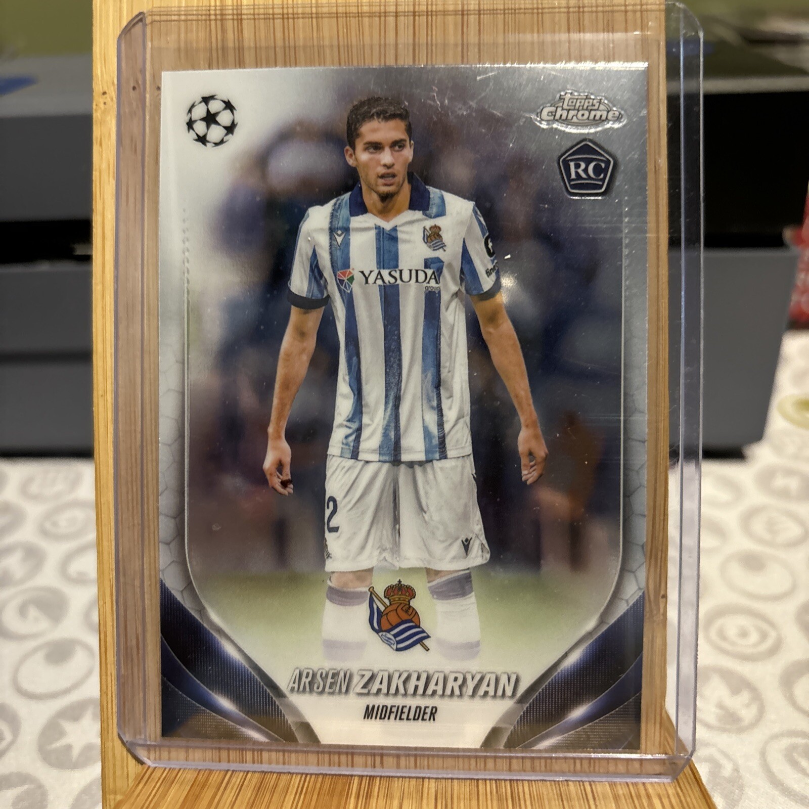 Arsen Zakharyan - 2023-24 Topps Chrome UEFA Club Competitions RC #141