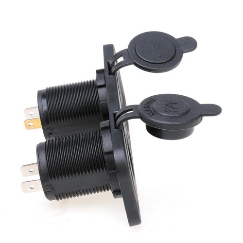 DC5V Dual USB Car Cigarette Lighter Socket Splitter Charger Power Adapter Outlet - Picture 10 of 13