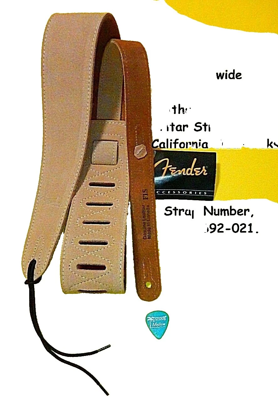 Correa de Cuero Fender Guitar straps