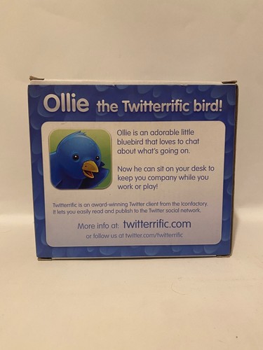 Ollie The Twitterrific Bird Limited Edition Vintage Mono LTD 50 Edition Toy NEW - Picture 7 of 7