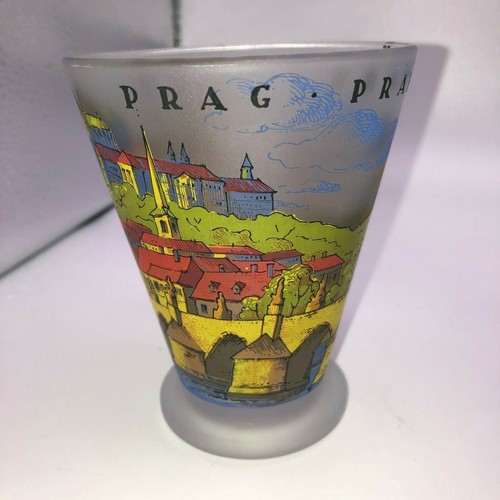 Lote de 2 vasos de recuerdo tazas Praga Praha Praga República Ceska - Imagen 4 de 7