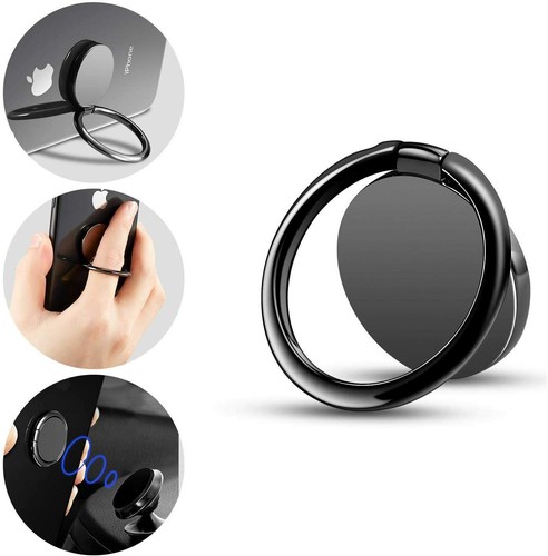 Cell Phone Ring Holder Universal 360° Metal Plate Hold Finger Stand 🔵 - Picture 12 of 26