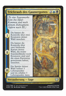  Magic the Gathering - Kaldheim Trickraub des Gaunergottes #232 MtG NM - DE
