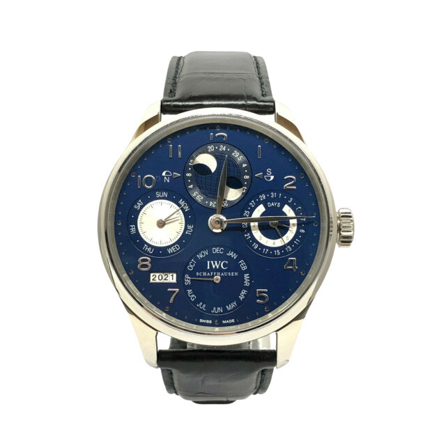 IWC Portugieser Blue Men's Watch - IW503203 for sale online | eBay