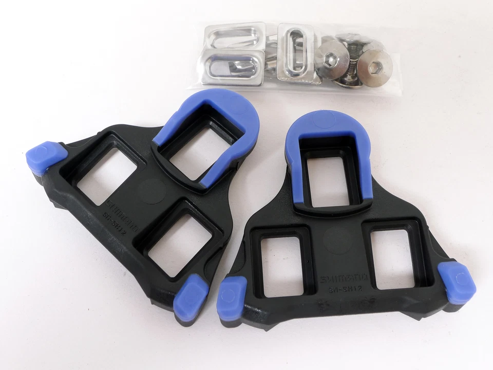 1Pair Shimano SM-SH12 Cleat Set 2 Degrees Float SPD-SL Road Bike Pedal Cleats US - Image 3 of 4