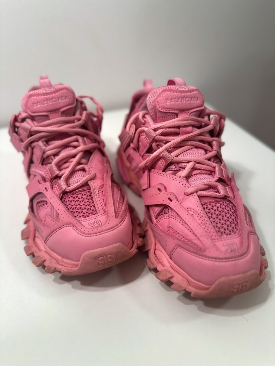 Size Balenciaga WOMEN'S TRACK SNEAKERS IN PINK UK