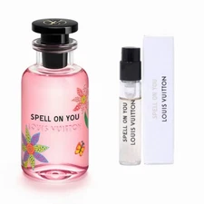 Louis Vuitton SPELL ON YOU Eau De Parfum Sample Spray Vial 2ml/0.06oz - Genuine