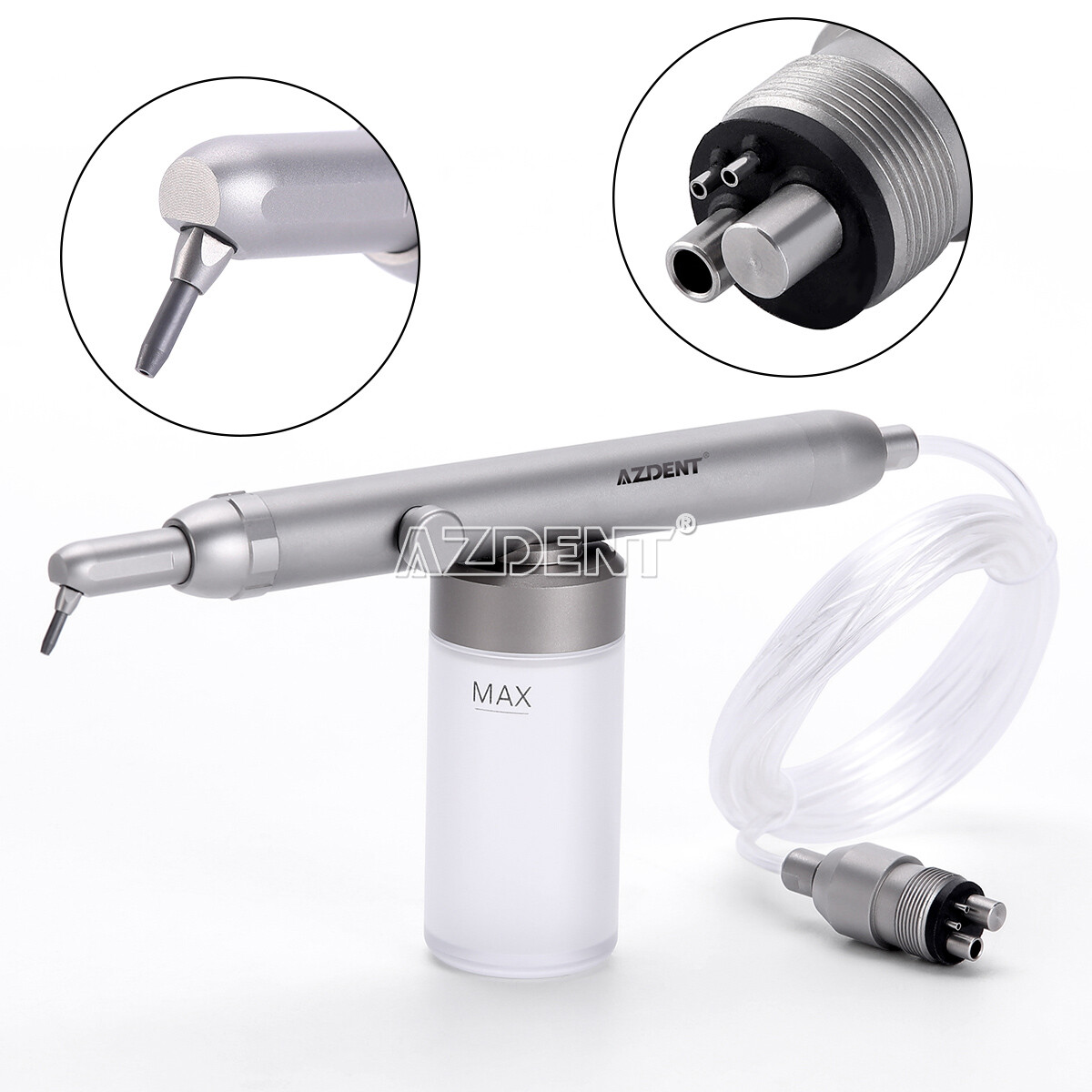 Dental Alumina Air Abrasion Polisher Sandblasting Sandblaster 4Holes