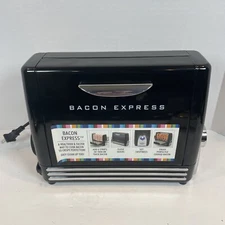 Bacon Express BCN6BK Grill Black Tested and Working Nostalgia 