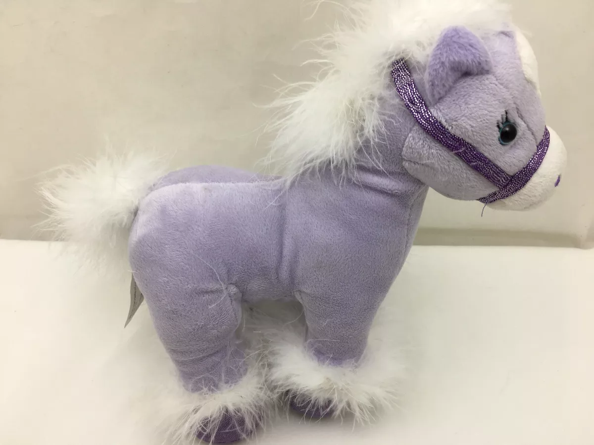 Purple horse cheap stuffed animal