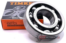 TIMKEN 6307 C3 DEEP GROOVE BALL BEARING, OPEN, NO SEALS 35x80x21 mm