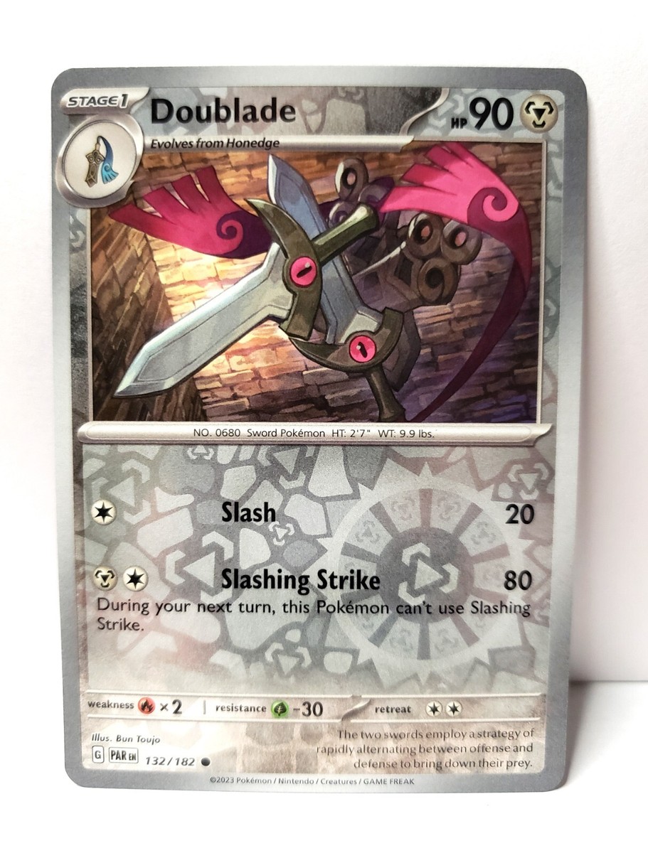 doublade pokemon card Doublade (48/131) [Sun & Moon: Forbidden Light] Moderately Played