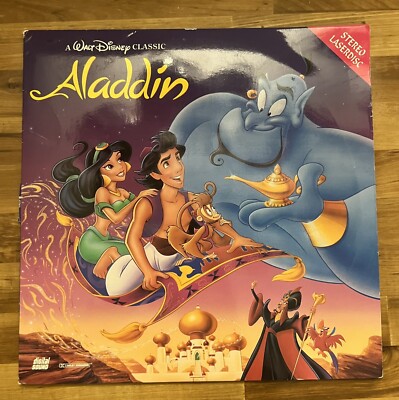 Aladdin Laserdisc Walt Disney | eBay