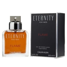 Eternity Flame by Calvin Klein 3.4 oz EDT Cologne for Men New In Box